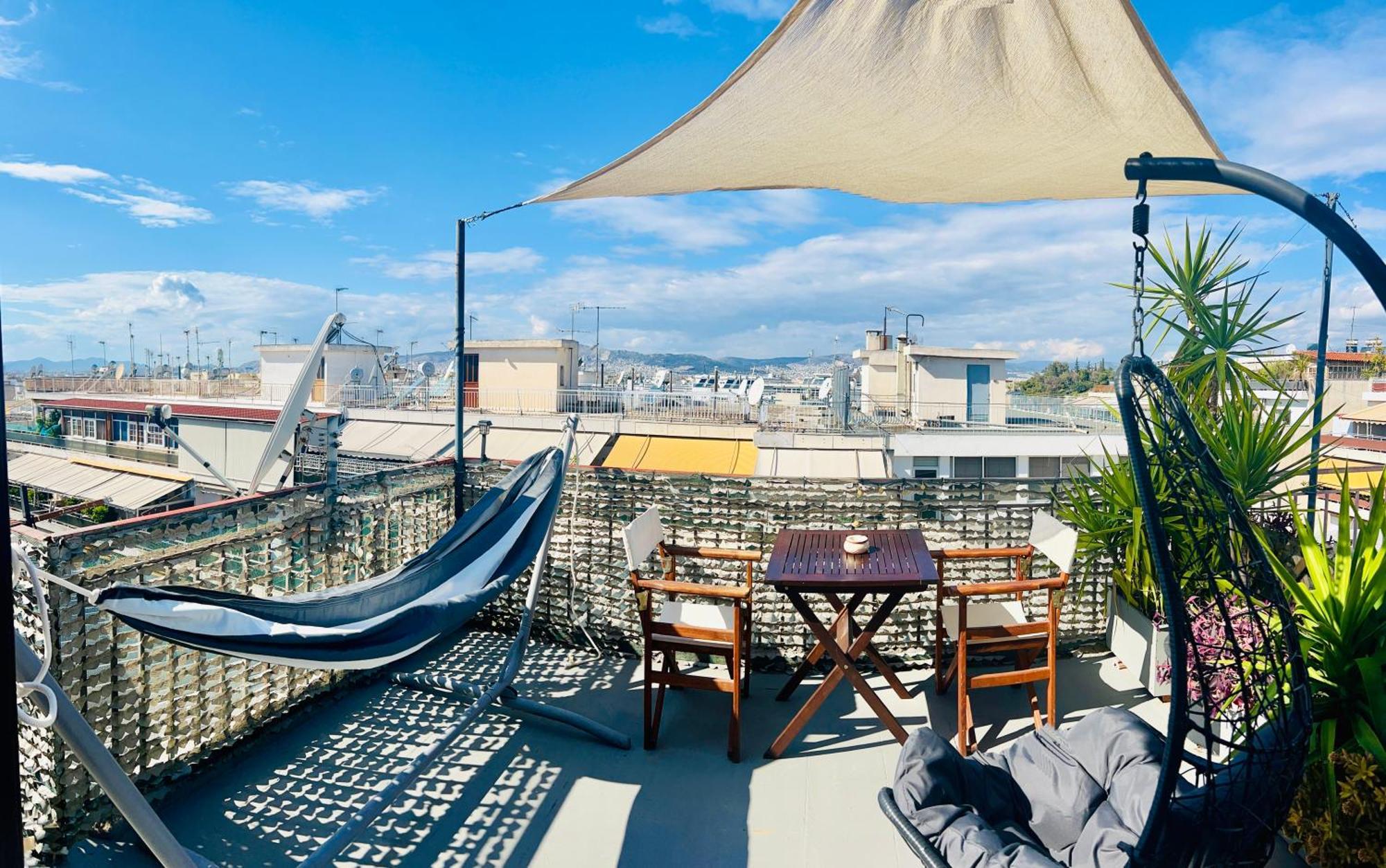 Olympus! Athens! Studio In The Sky!! 20' Walk To The Acropolis Extérieur photo